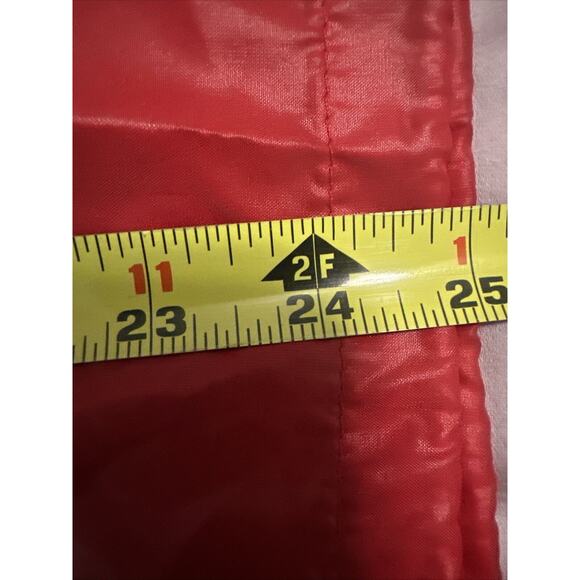 Lacoste Alligator 80s Full Zip Windbreaker Rain Jacket Red Convert To Pouch Sz S - Picture 15 of 16